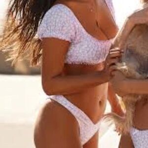 B. Swim X Elizabeth Turner | Ryan & Harper Liliac Fields Bikini Set